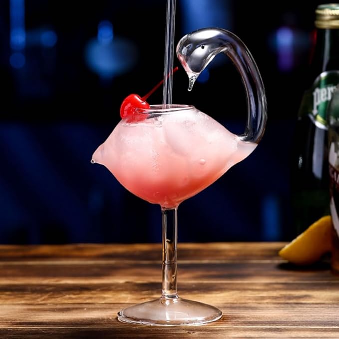 Swan Shaped Glass