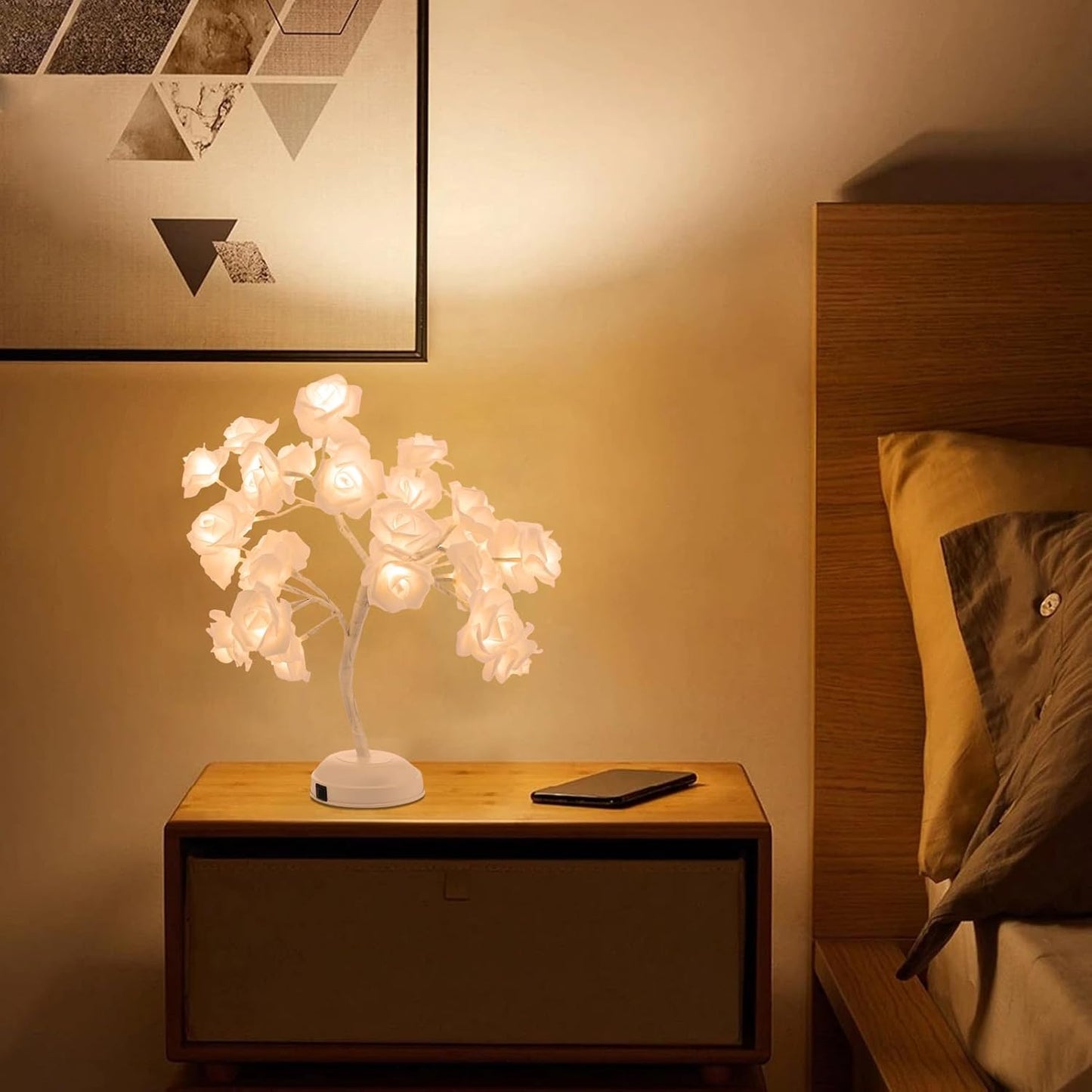 LED Rose Lamp