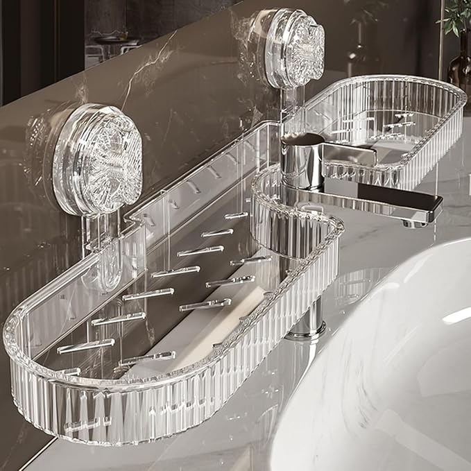 Wall-Mounted Bathroom Shelf