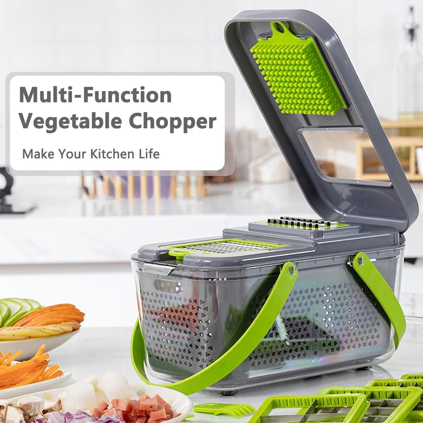 14 in 1 Kitchen Chopper & Slicer