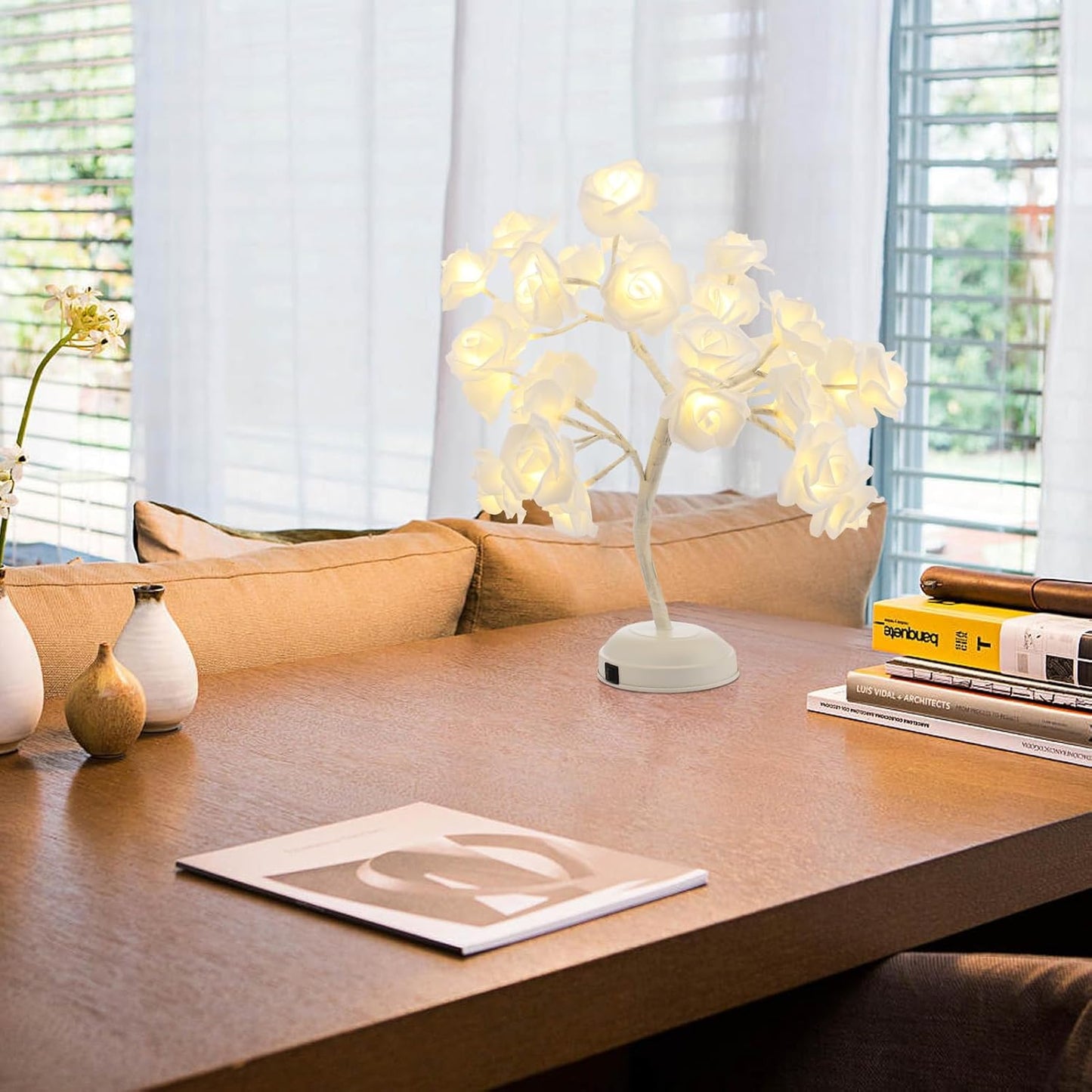 LED Rose Lamp