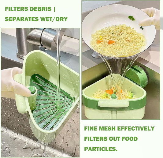Triangular Sink Drainer Basket