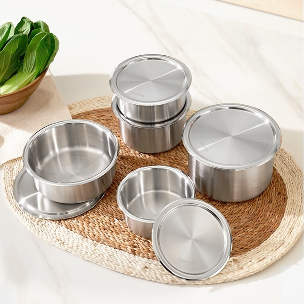 Airtight Stainless Steel Containers