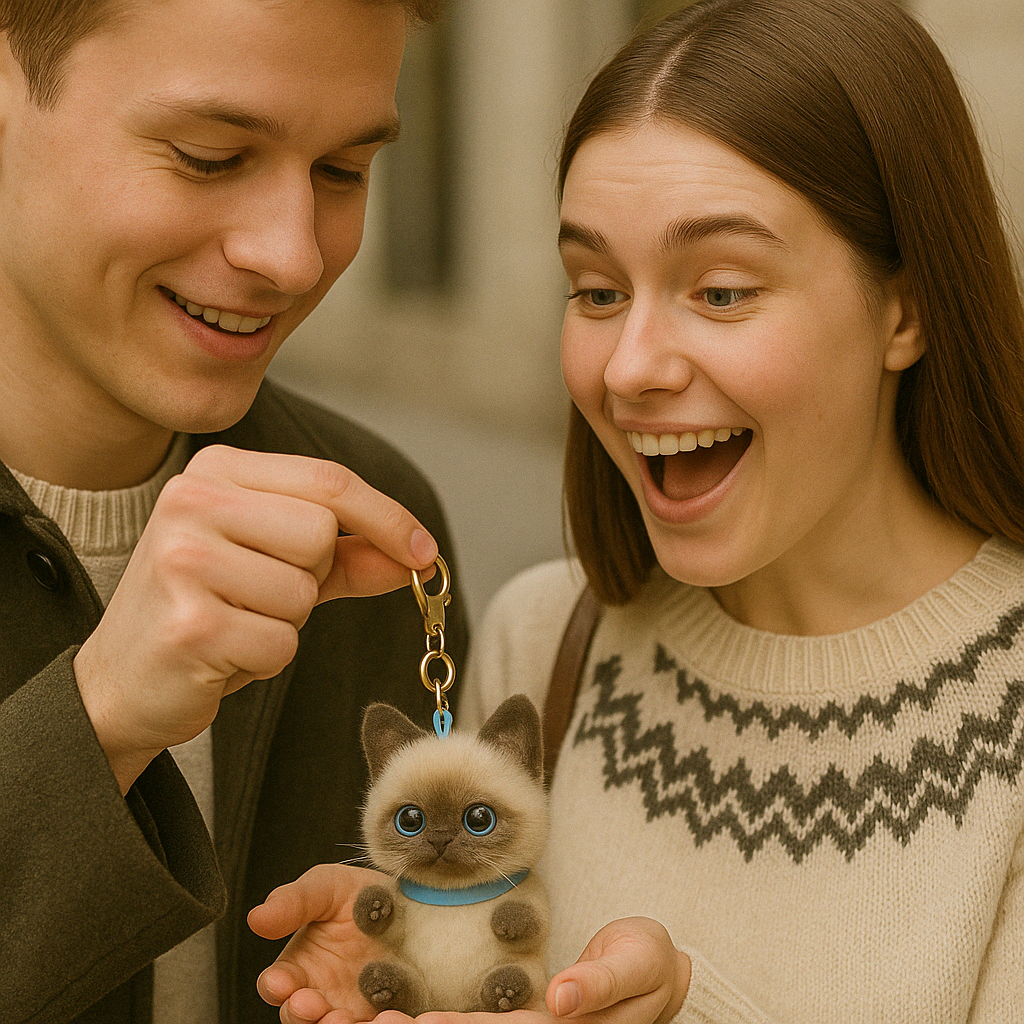Cat Keychain Charms