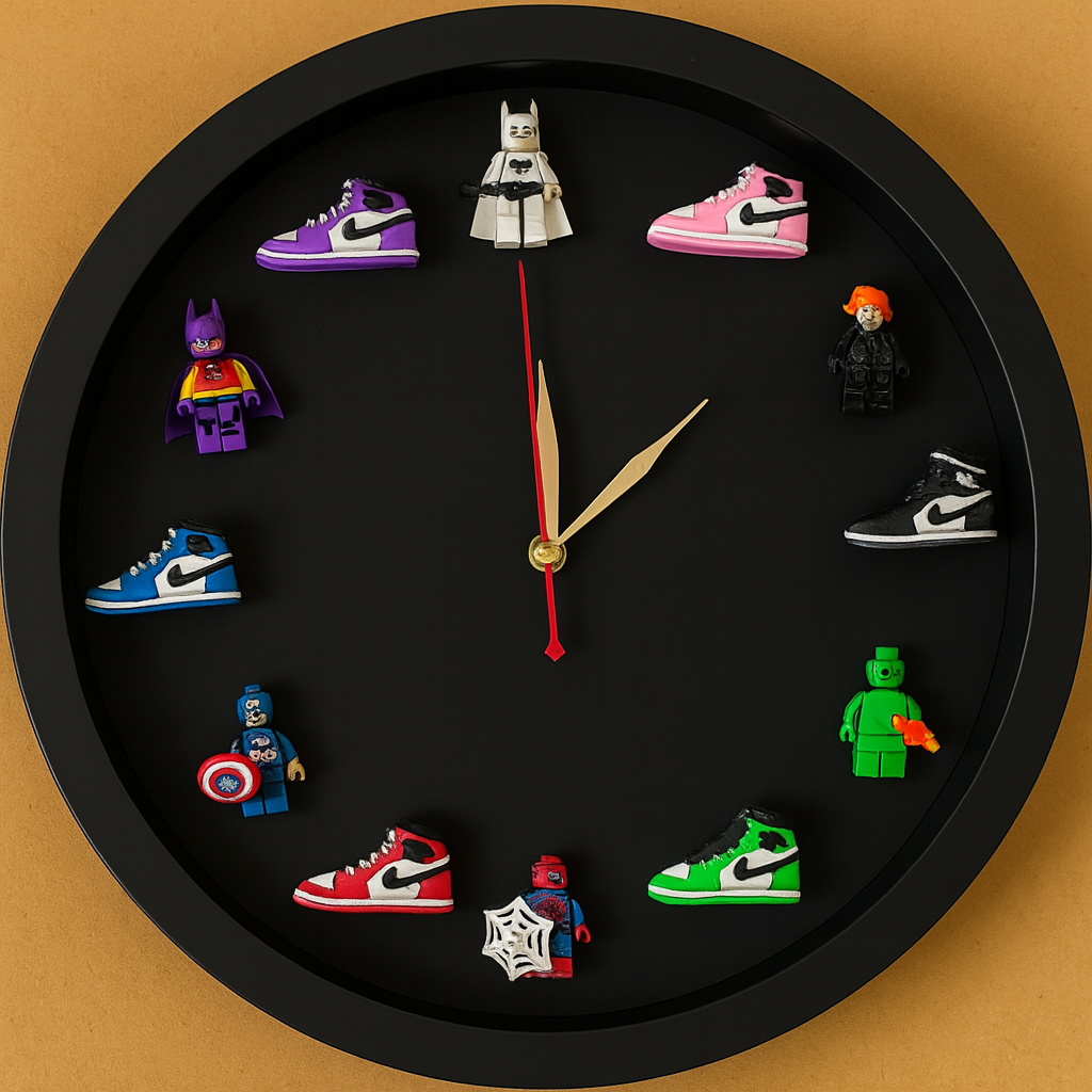 Marvel & Nike WallClock