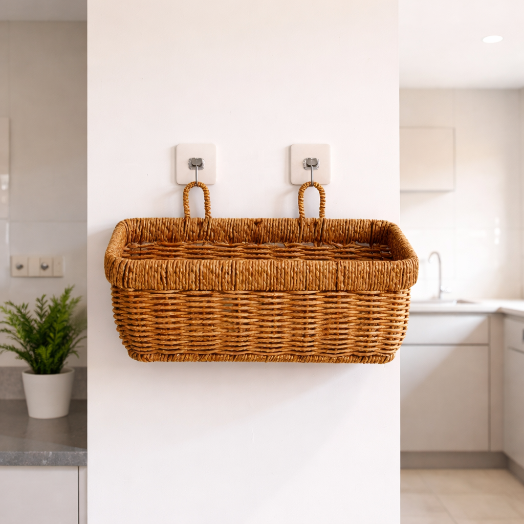Woven Wall Storage Basket