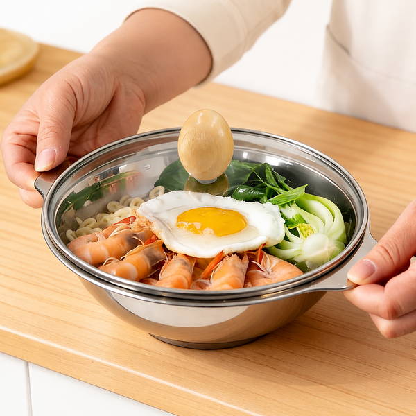 Steel Cooking Bowl
