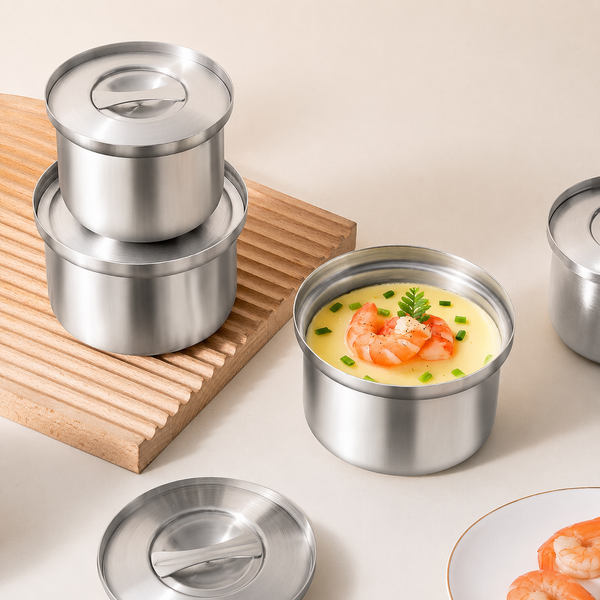 Multi Use Steel Steam Bowls