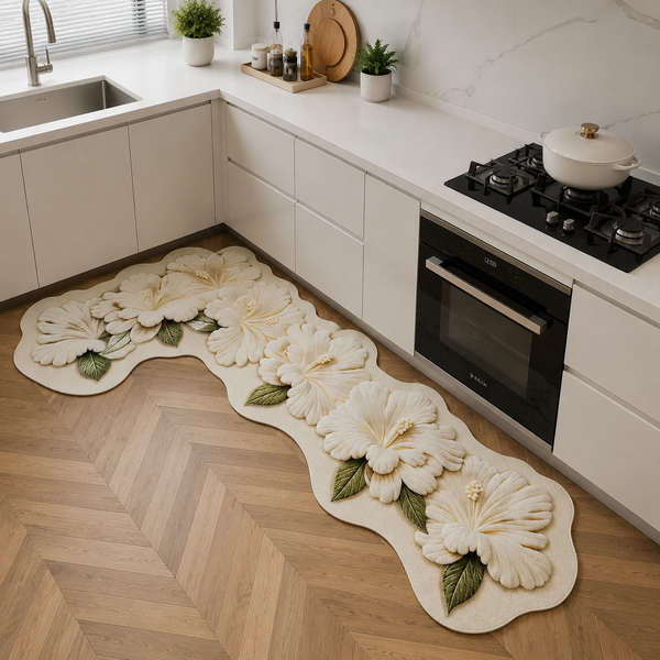 Floral Kitchen Runner