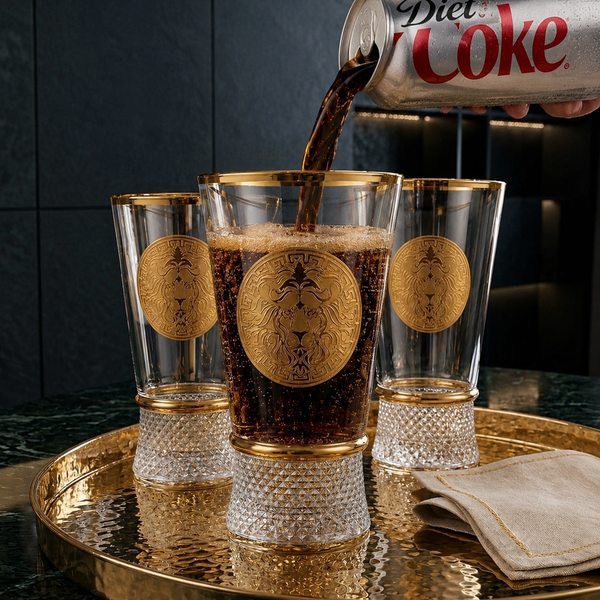 Royal Golden Lion Glasses