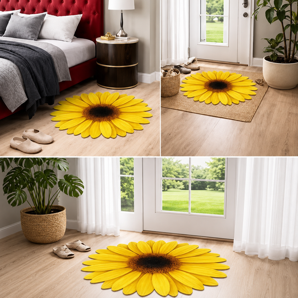 Sunflower Floor Mat