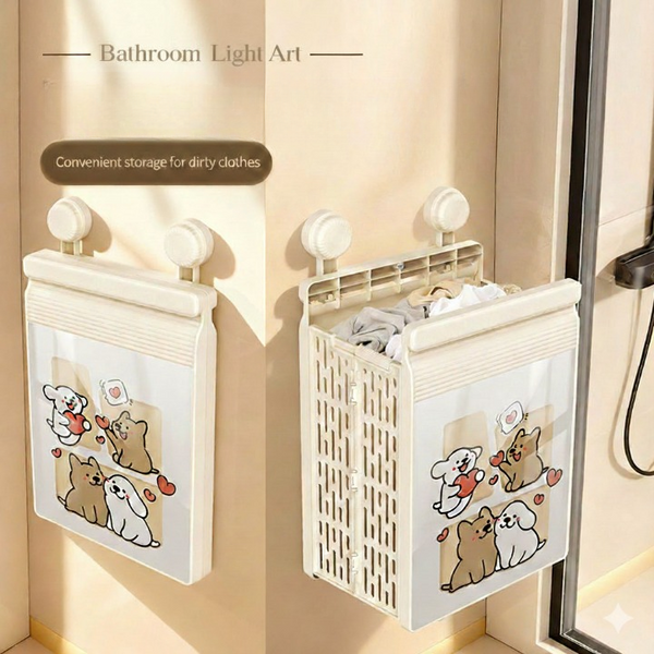 Bathroom Wall-mounted Laundry Basket