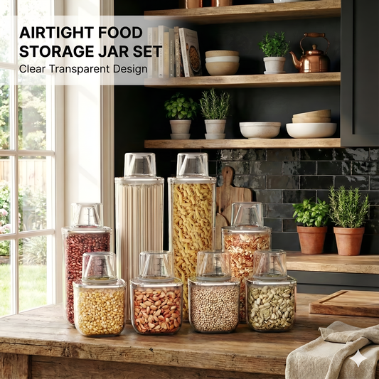 Airtight Food Storage Jar Set