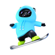 Sliding Ski Bear Car Decor