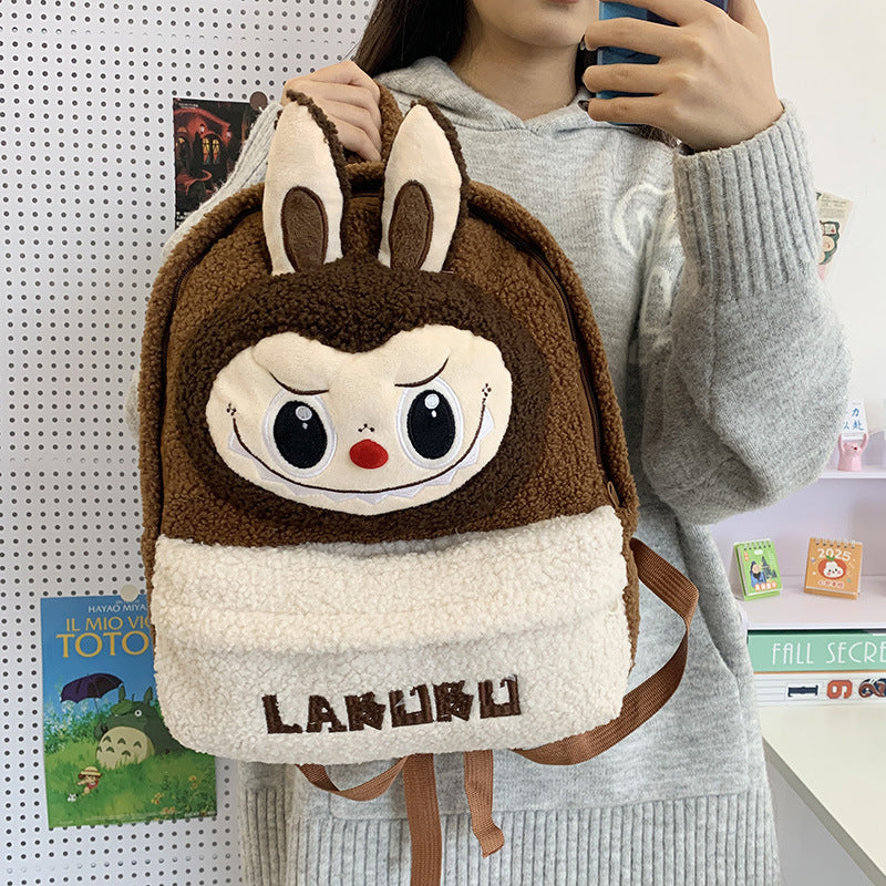 Labubu Plush Backpack