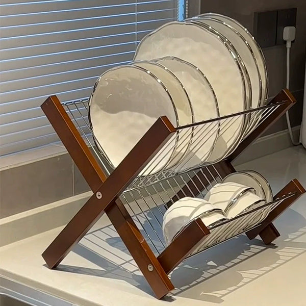 Foldable Dish Drying Rack