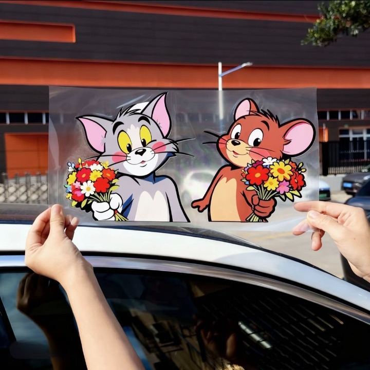 Tom and Jerry Car Stickers