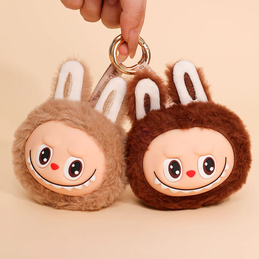 Labubu Face Keychain
