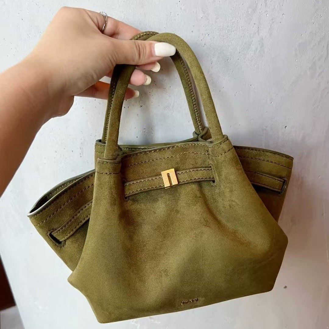 Suede Hand Bag