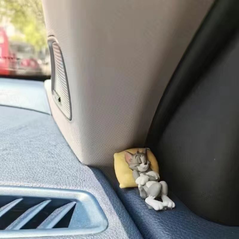 Tom & Jerry Cute Car Accessory