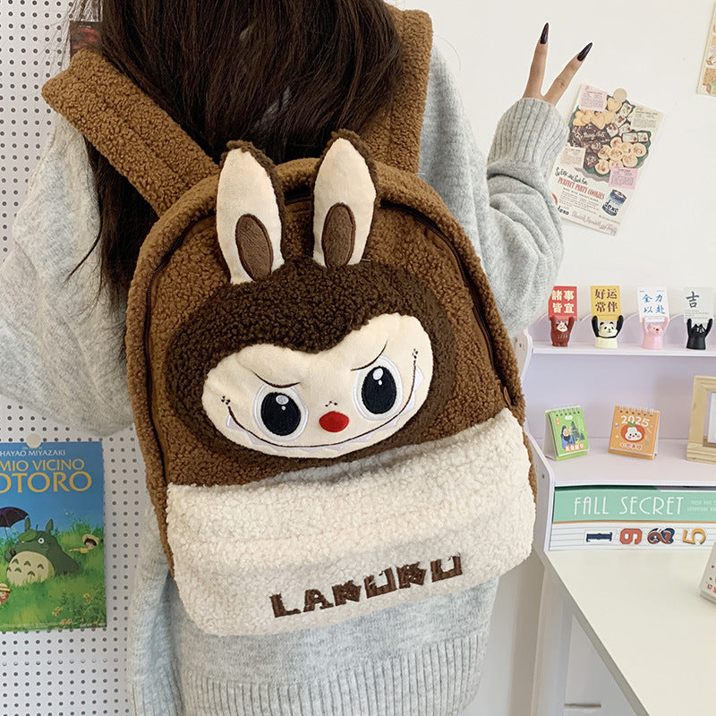 Labubu Plush Backpack