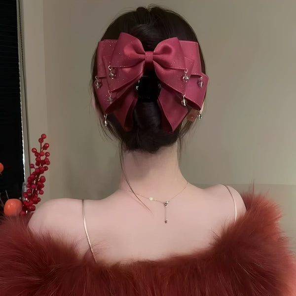 Bow Hair Claw Clip