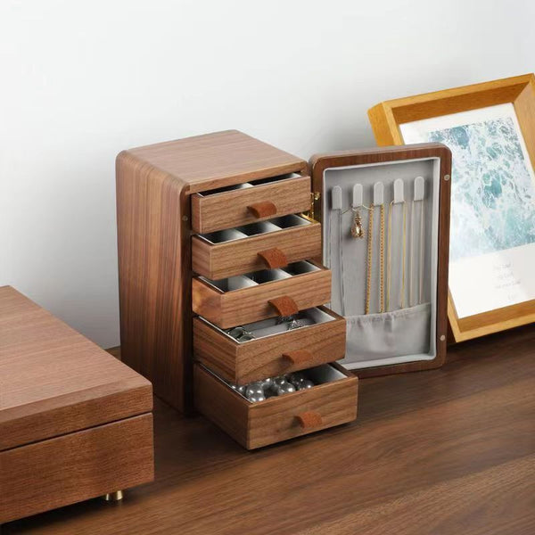 Wooden Jewelry Storage Box