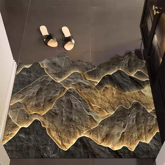 3D Mountain Doormat