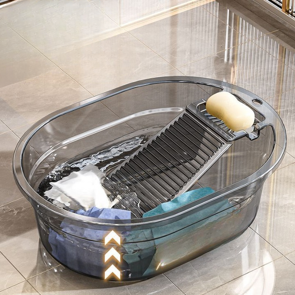 Mini Wash Tub with Scrub Board