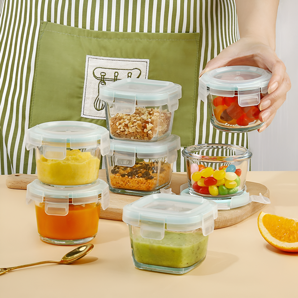 Glass Food Storage Container