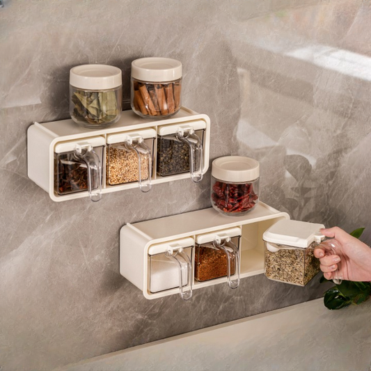 Mounted Jar Storage box