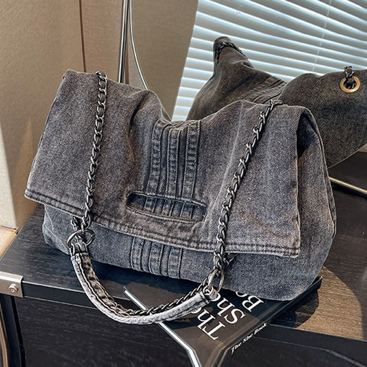 Denim Shoulder Bag