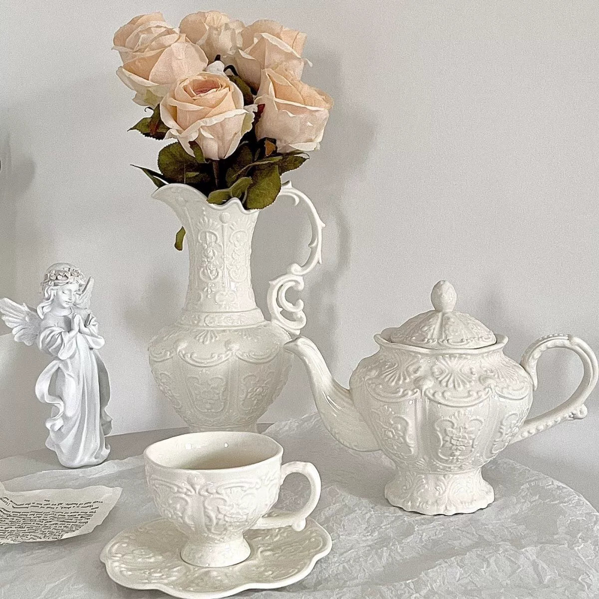 Floral Royal Tea Set