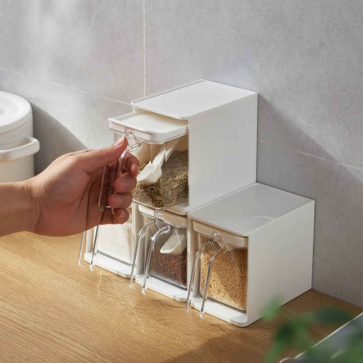 Mounted Jar Storage box