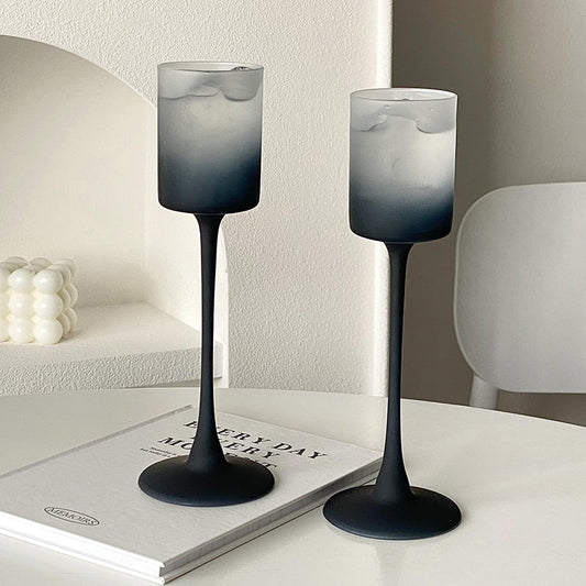 Black Stem Glasses