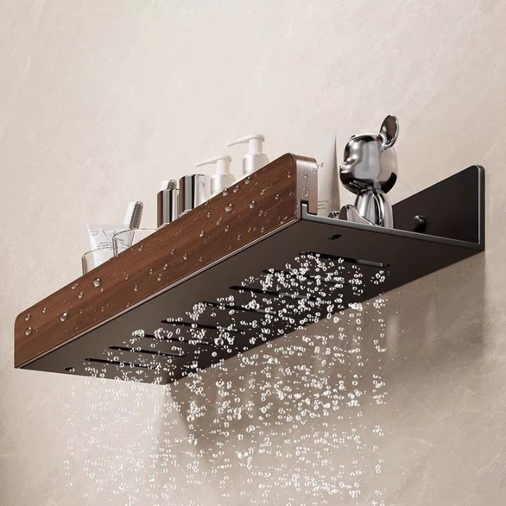 Wooden Storage Organizer Rack