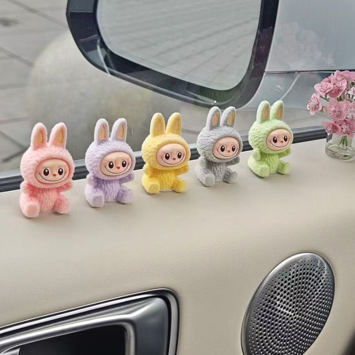 Mini Labubu Squad Decor Set