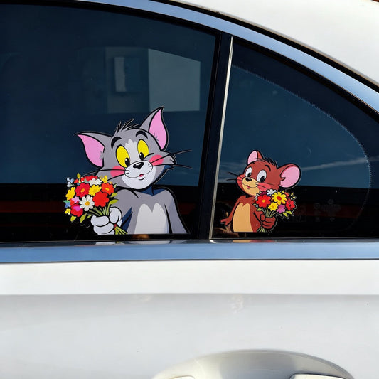 Tom and Jerry Car Stickers