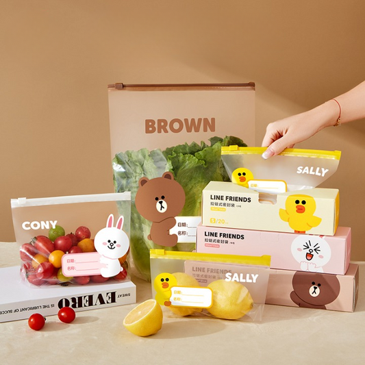 Cartoon Food Storage Bags