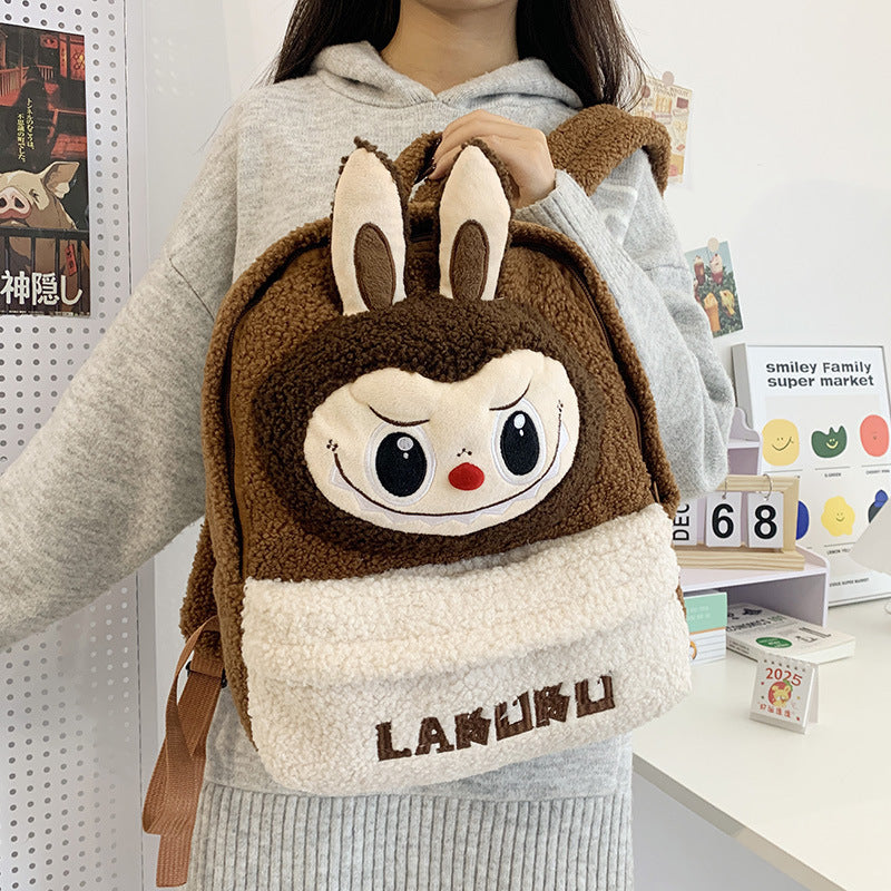 Labubu Plush Backpack