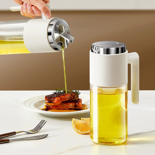 Glass Oil Dispenser Bottle