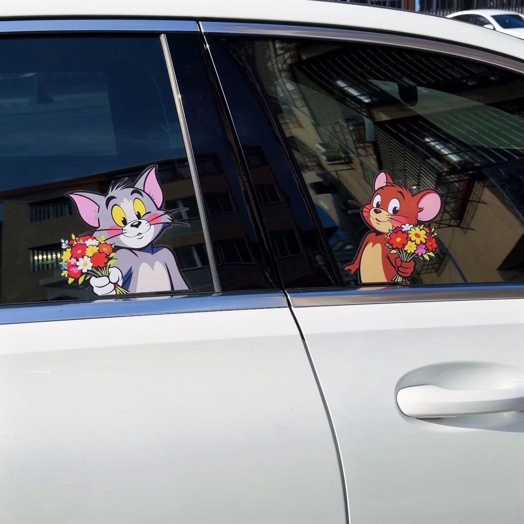 Tom and Jerry Car Stickers