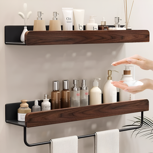 Wooden Storage Organizer Rack