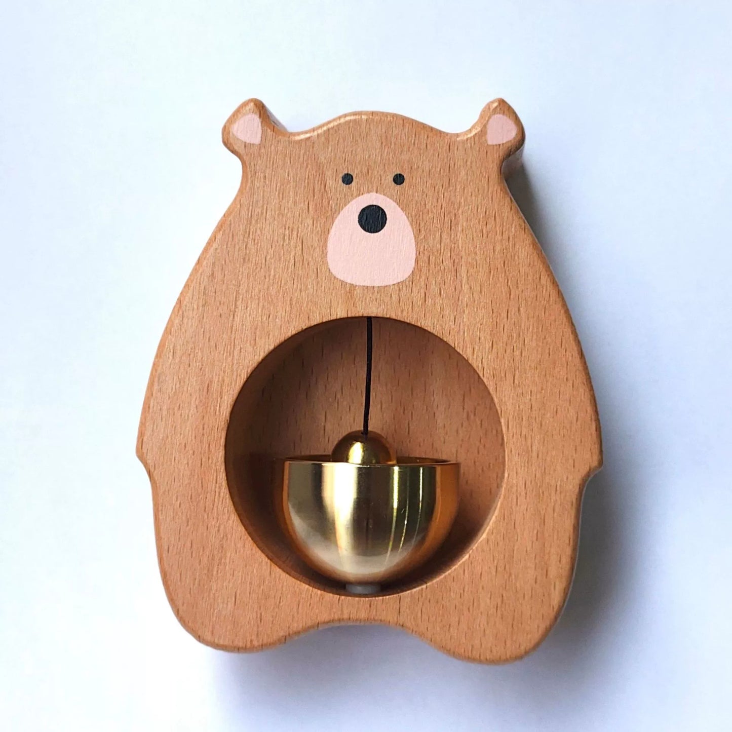 Bear Wooden Doorbell