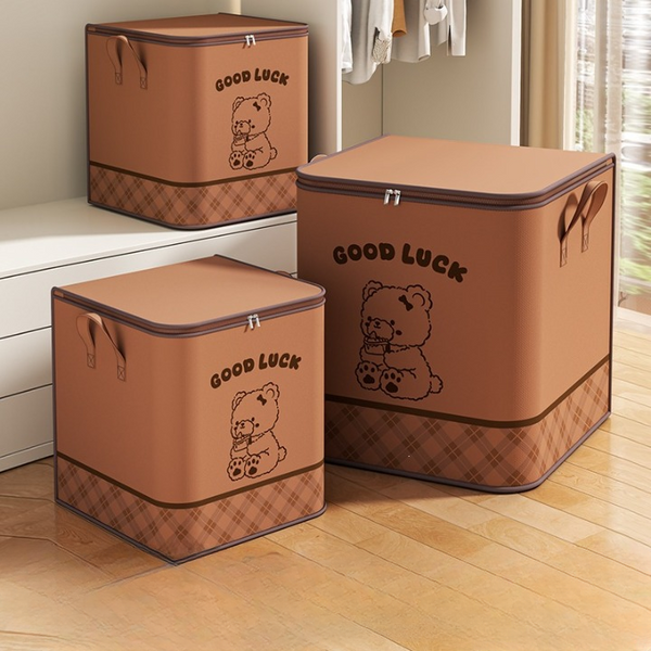 Bear Print Large Storage Box