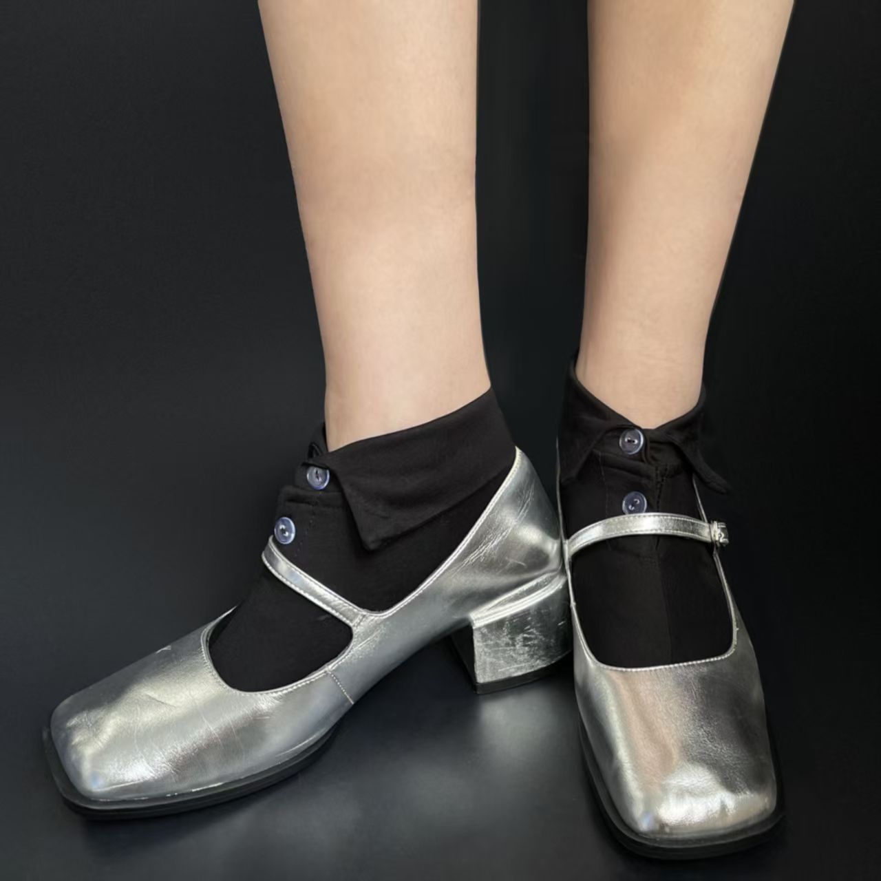 Shirt Collar Socks