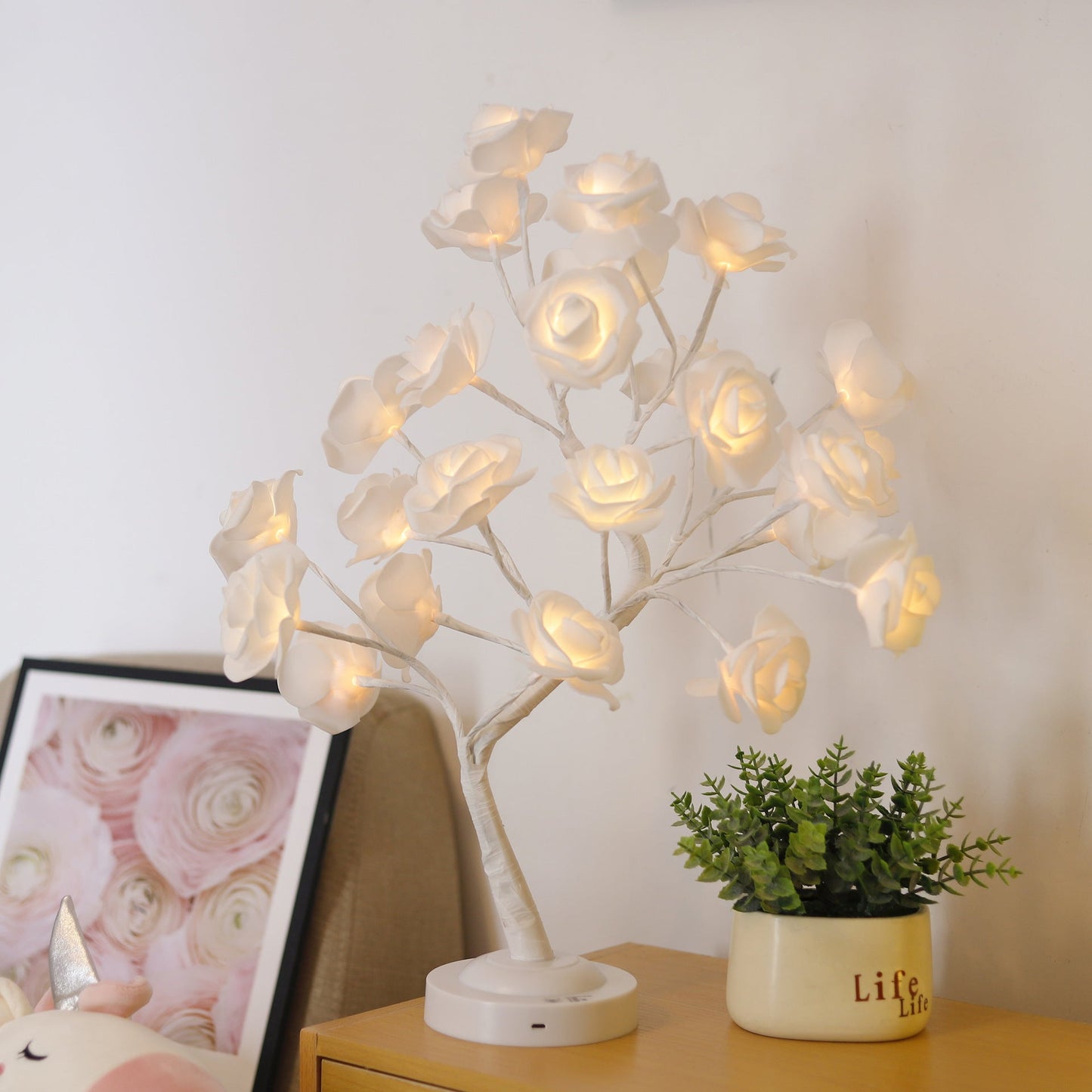 LED Rose Lamp