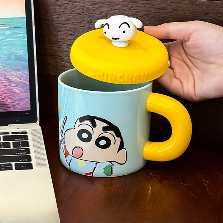 Shinchan Mug With Shiro Lid