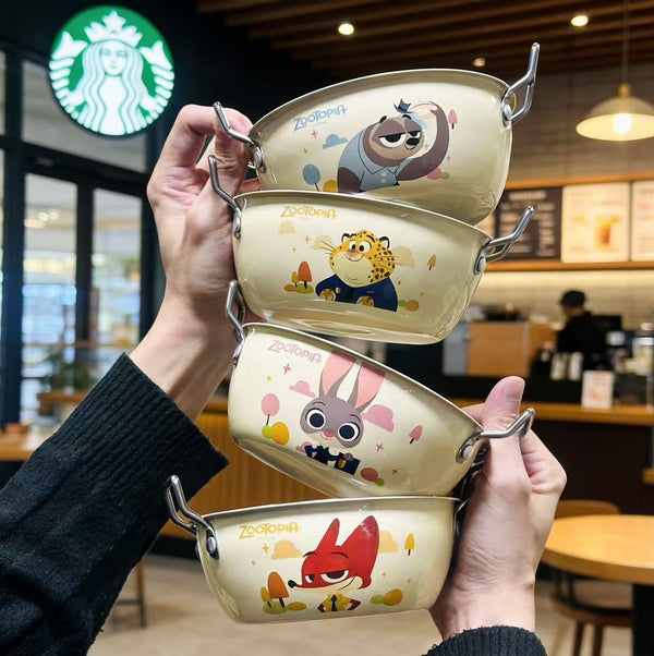 Zootopia stainless steel Bowl