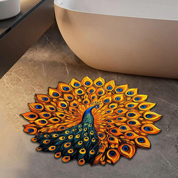 Peacock Elegance Mat